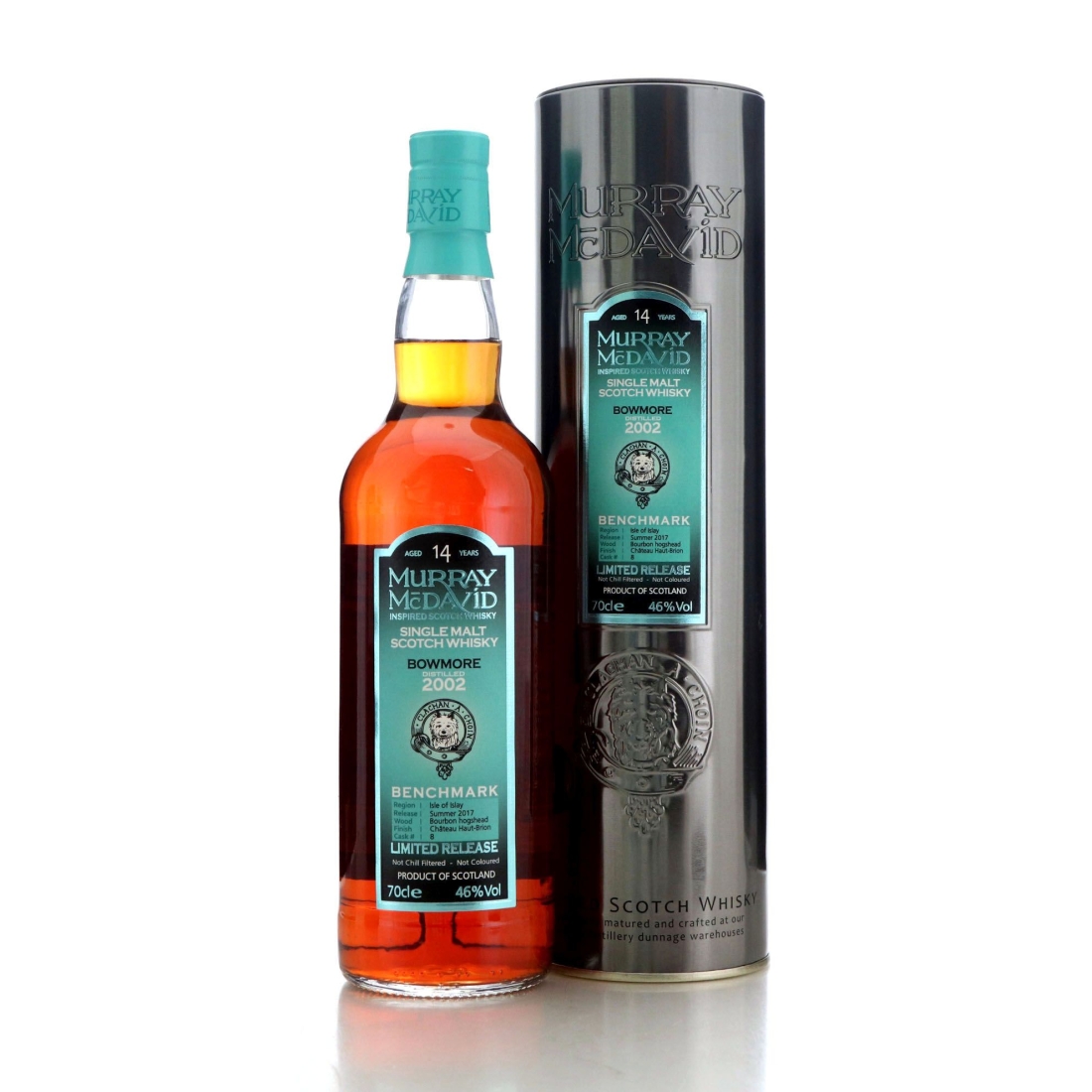Image for Bowmore 2002 Benchmark 14 Year Old
