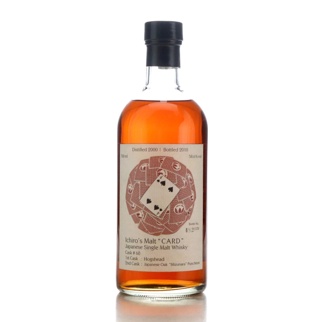Image for Hanyu 2000 Ichiro's Malt Card Series - Four of Spades