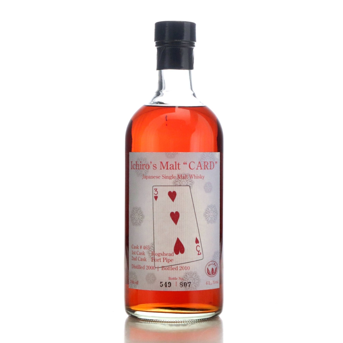 Image for Hanyu 2000 Ichiro's Malt Card Series - Three of Hearts