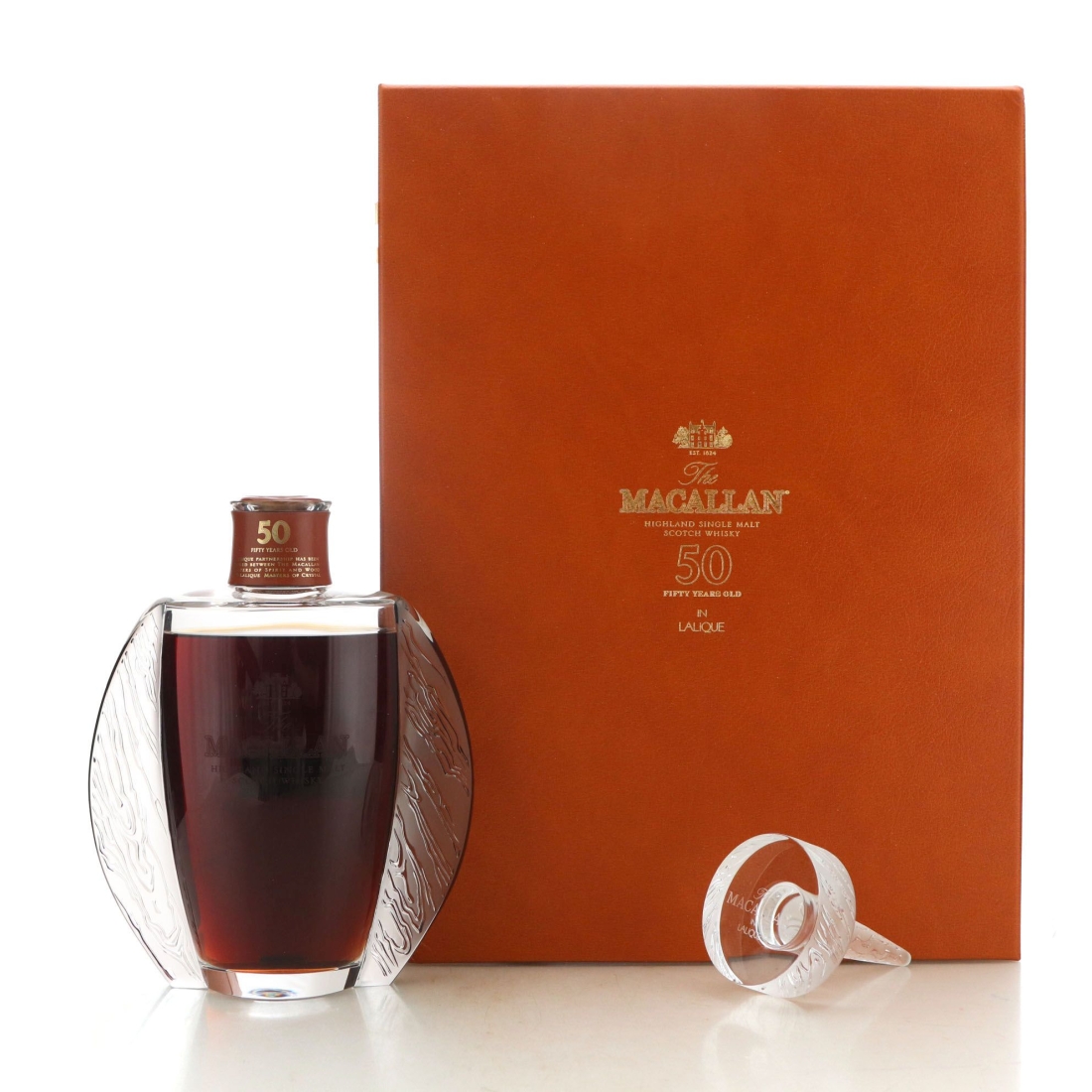 Image for Macallan Six Pillars Collection 50 Year Old - Lalique Decanter