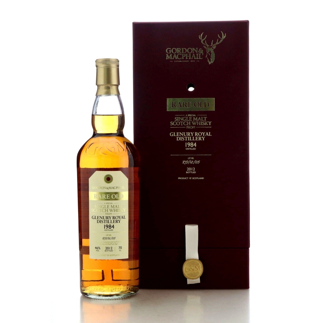 Image for Glenury Royal 1984 Gordon and MacPhail Rare Old Lot RO/12/05