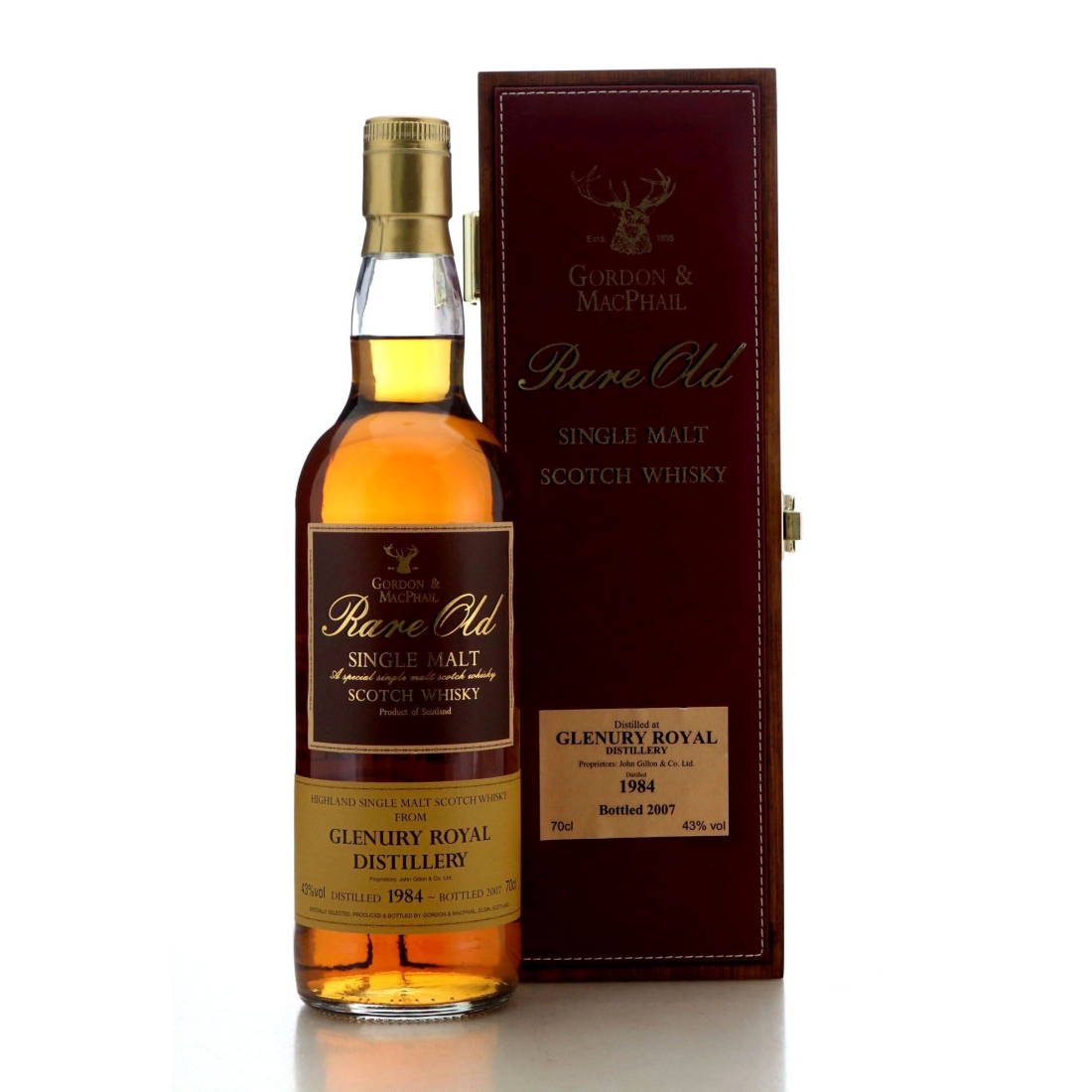 Image for Glenury Royal 1984 Gordon and MacPhail Rare Old