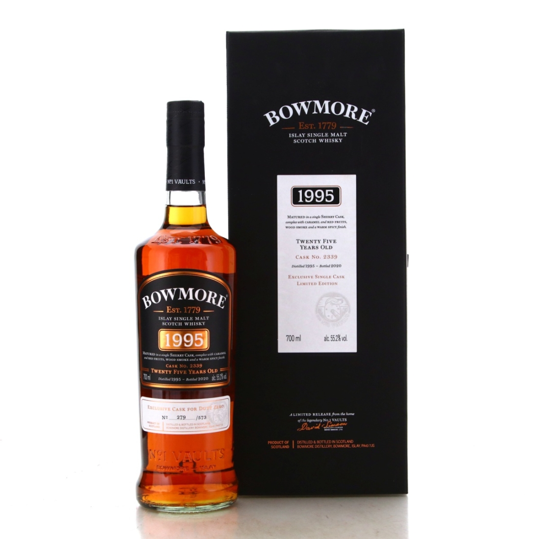 Image for Bowmore 1995 Single Cask Release 25 Year Old