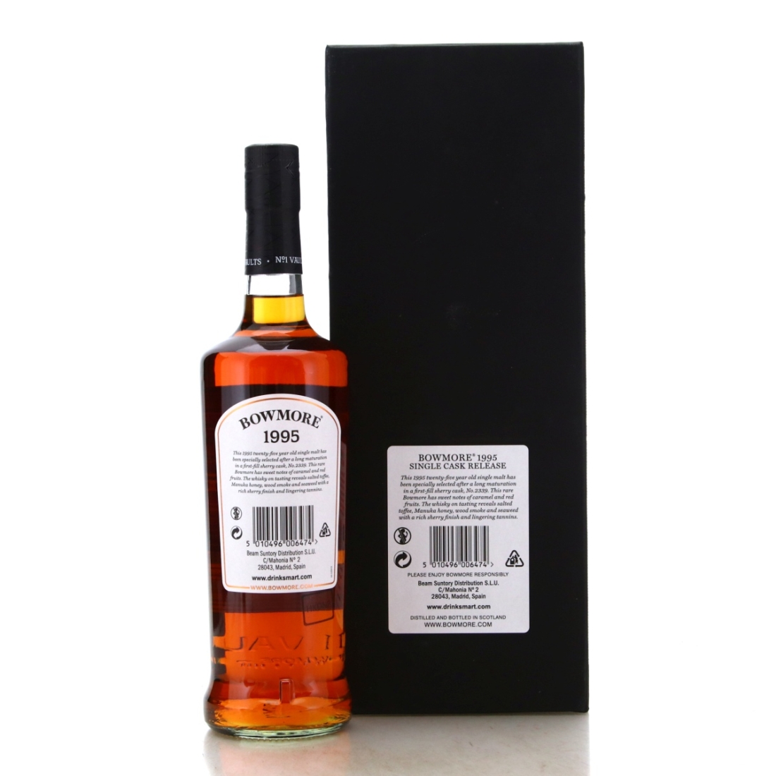 Image for Bowmore 1995 Single Cask Release 25 Year Old