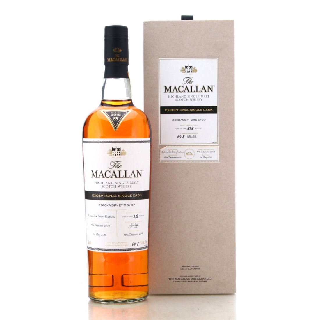 Image for Macallan 2005 Exceptional Cask  2018 Release