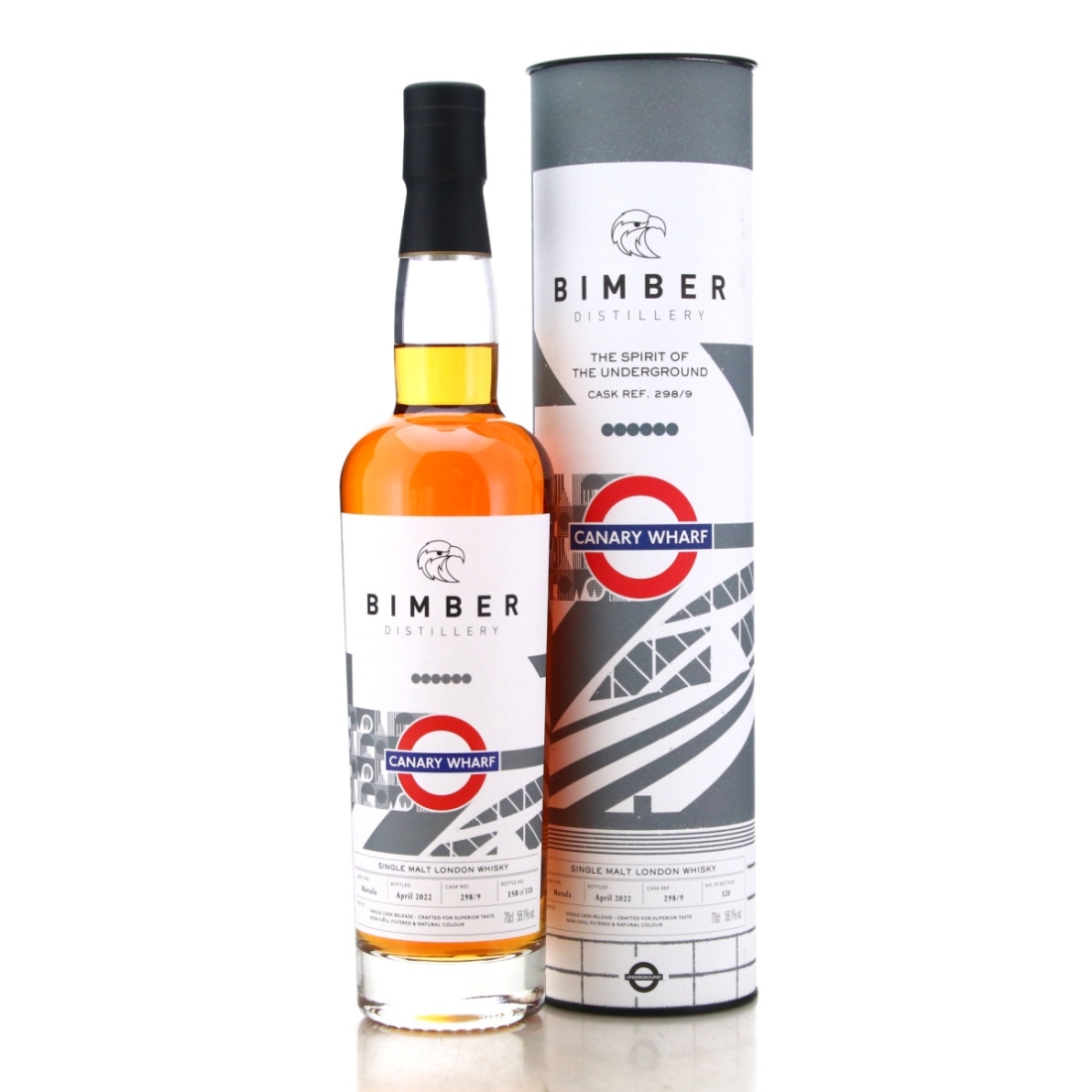 Image for Bimber The Spirit of the Underground - Canary Wharf