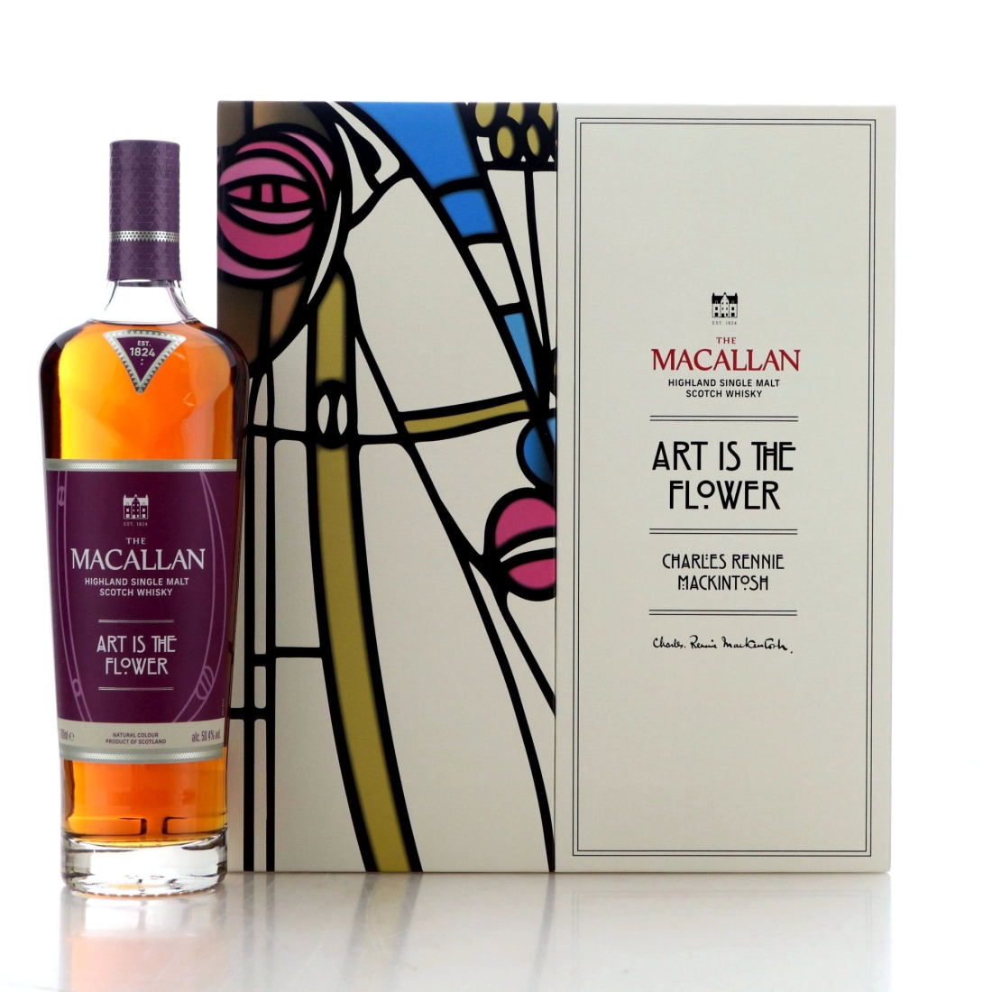 Image for Macallan Art is the Flower - Charles Rennie Mackintosh