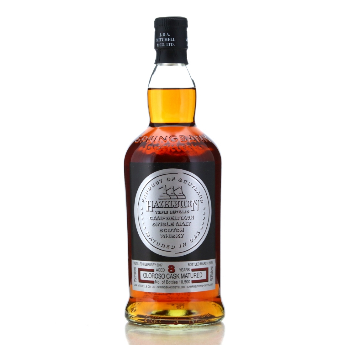 Image for Hazelburn 2017 Oloroso Cask Matured 8 Year Old