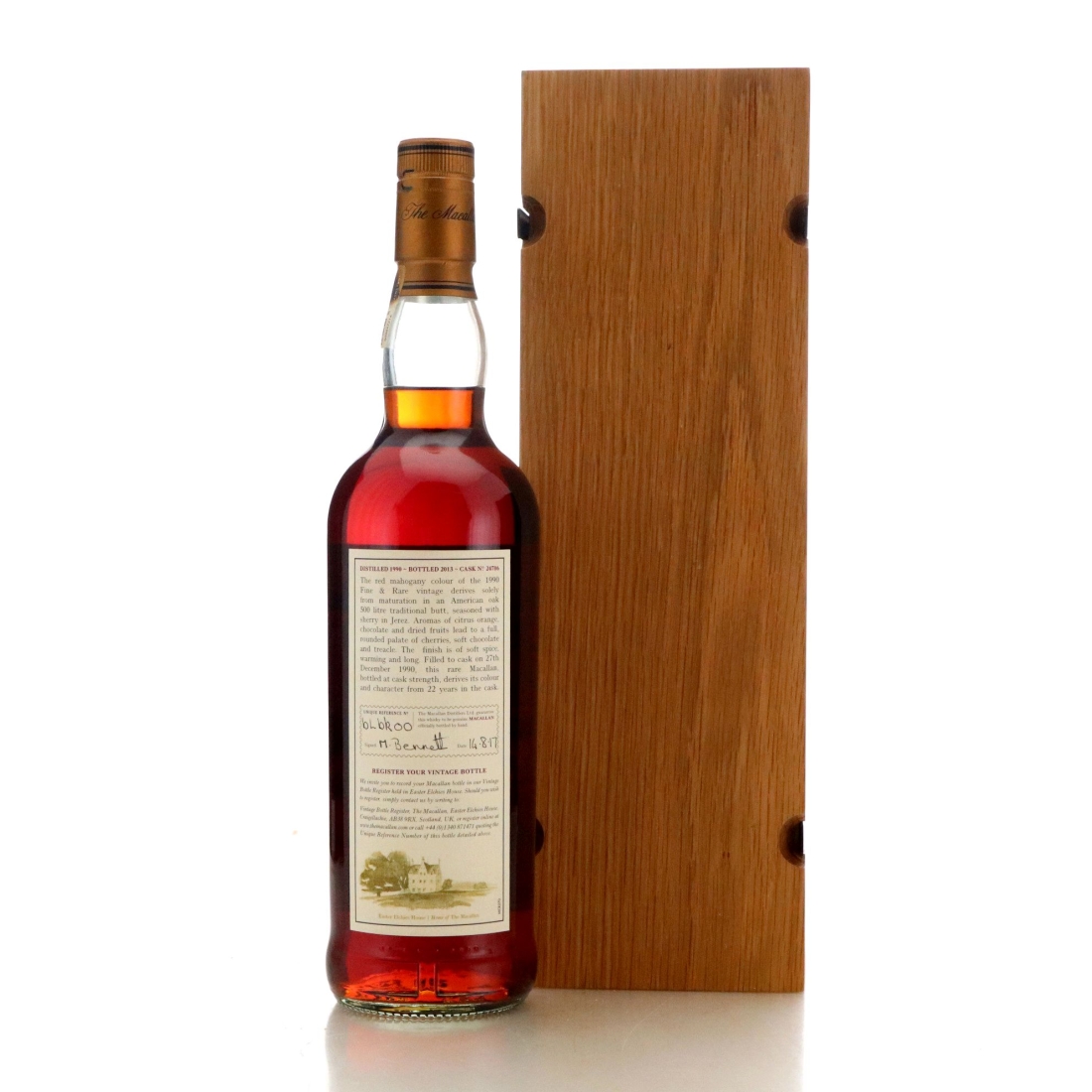 Image for Macallan 1990 Fine & Rare 22 Year Old