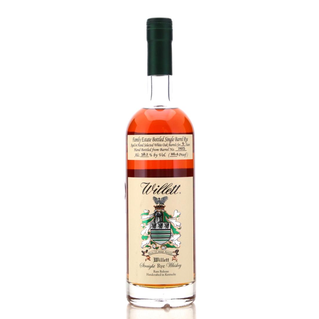 Willett Family Estate 9 Single Barrel Rye 2425 The Lexington Blue Ghost