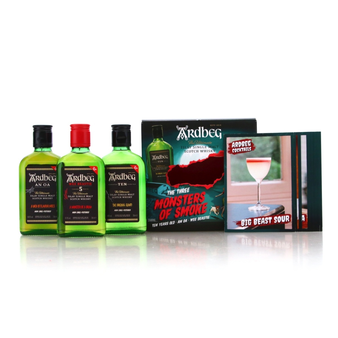 Image for Ardbeg The Three Monsters of Smoke Box Set