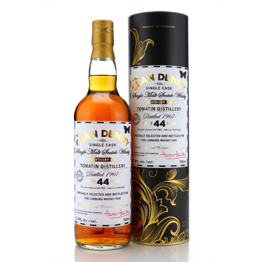 Image for Tomatin 1967 Clan Denny 44 Year Old / The Whisky Fair