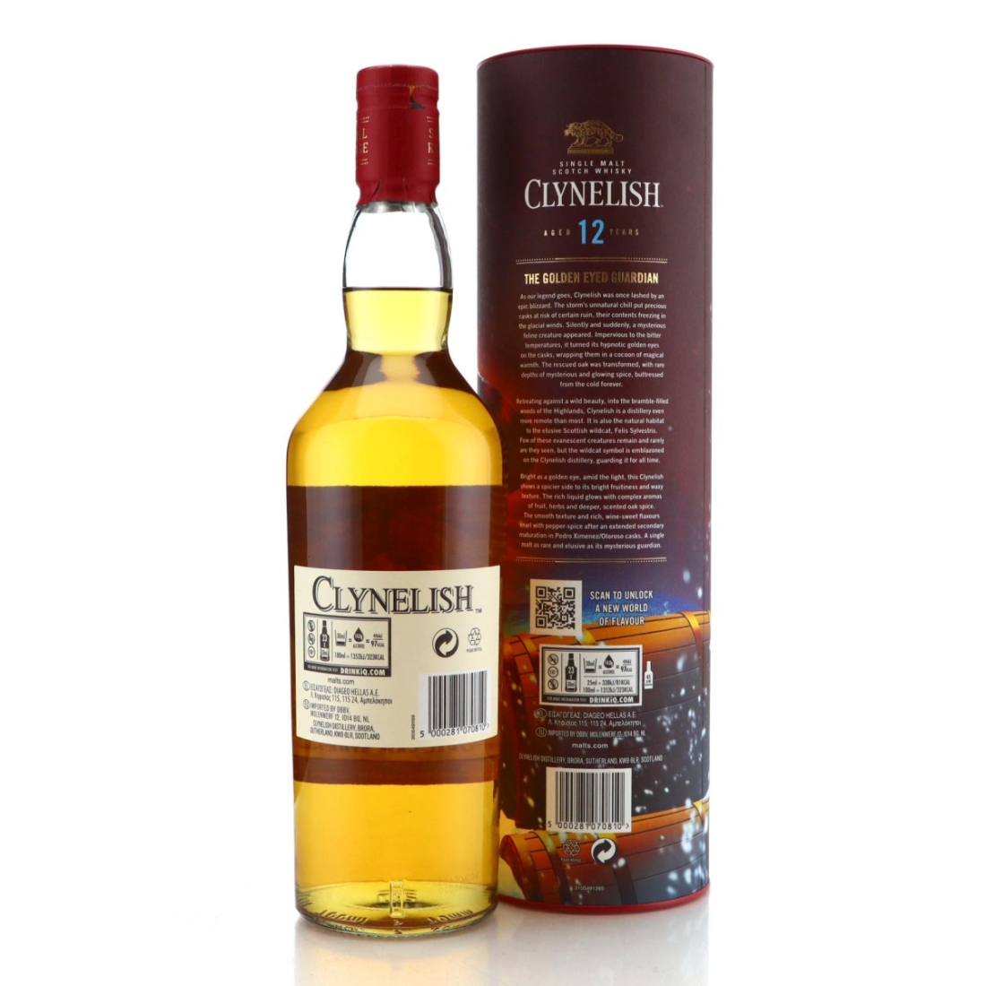 Image for Clynelish 12 Year Old Natural Cask Strength