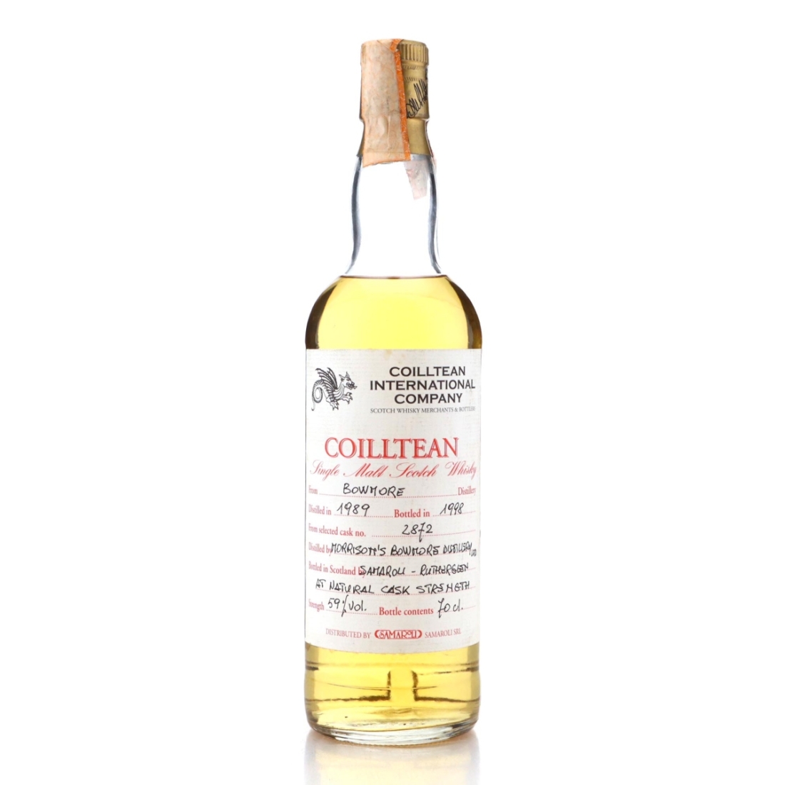 Image for Bowmore 1989 Coilltean