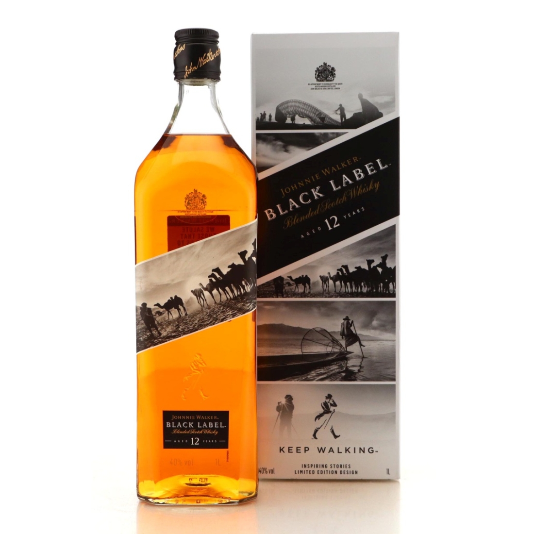 Image for Johnnie Walker Black Label 12 Year Old 1 Litre