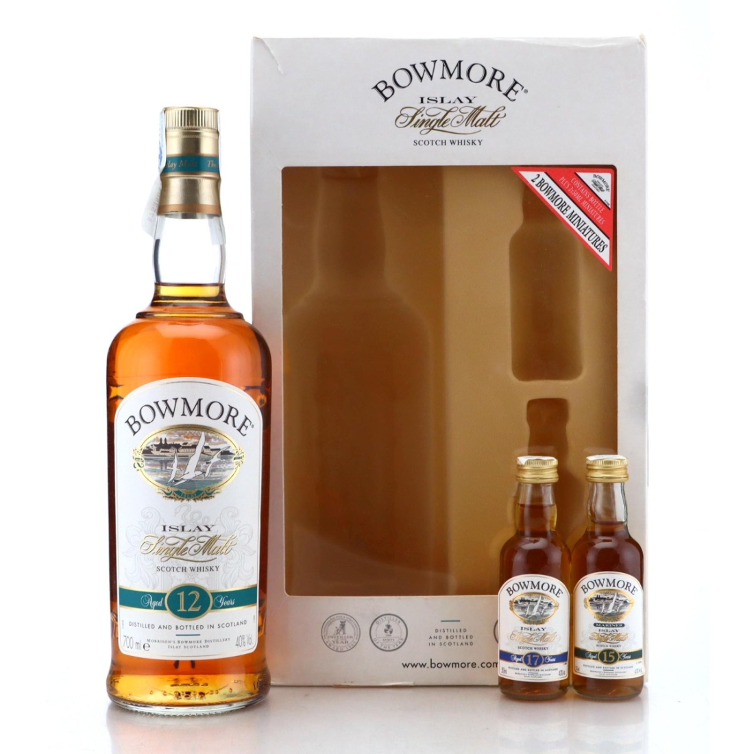 Image for Bowmore 12 Year Old - Miniatures Gift Pack