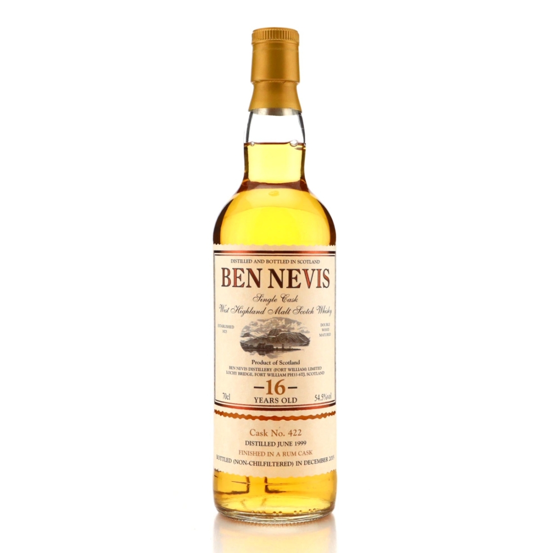 Image for Ben Nevis 1999 16 Year Old