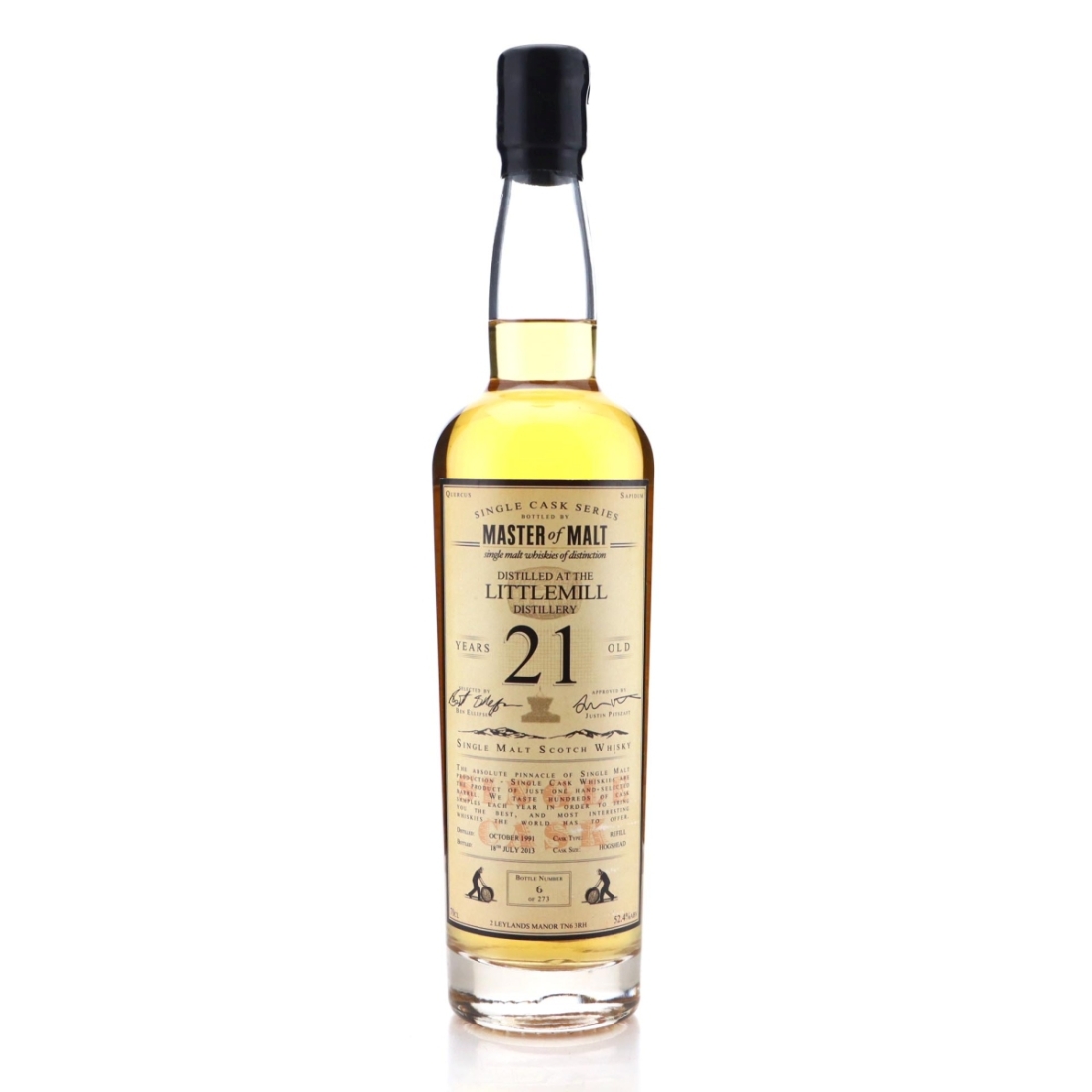 Image for Littlemill 1991 21 Year Old