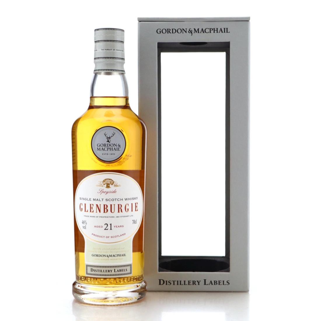 Glenburgie Distillery Labels 21 Year Old Whisky | Whisky Auctioneer