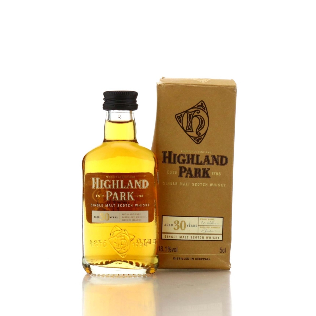 Image for Highland Park 30 Year Old Miniature