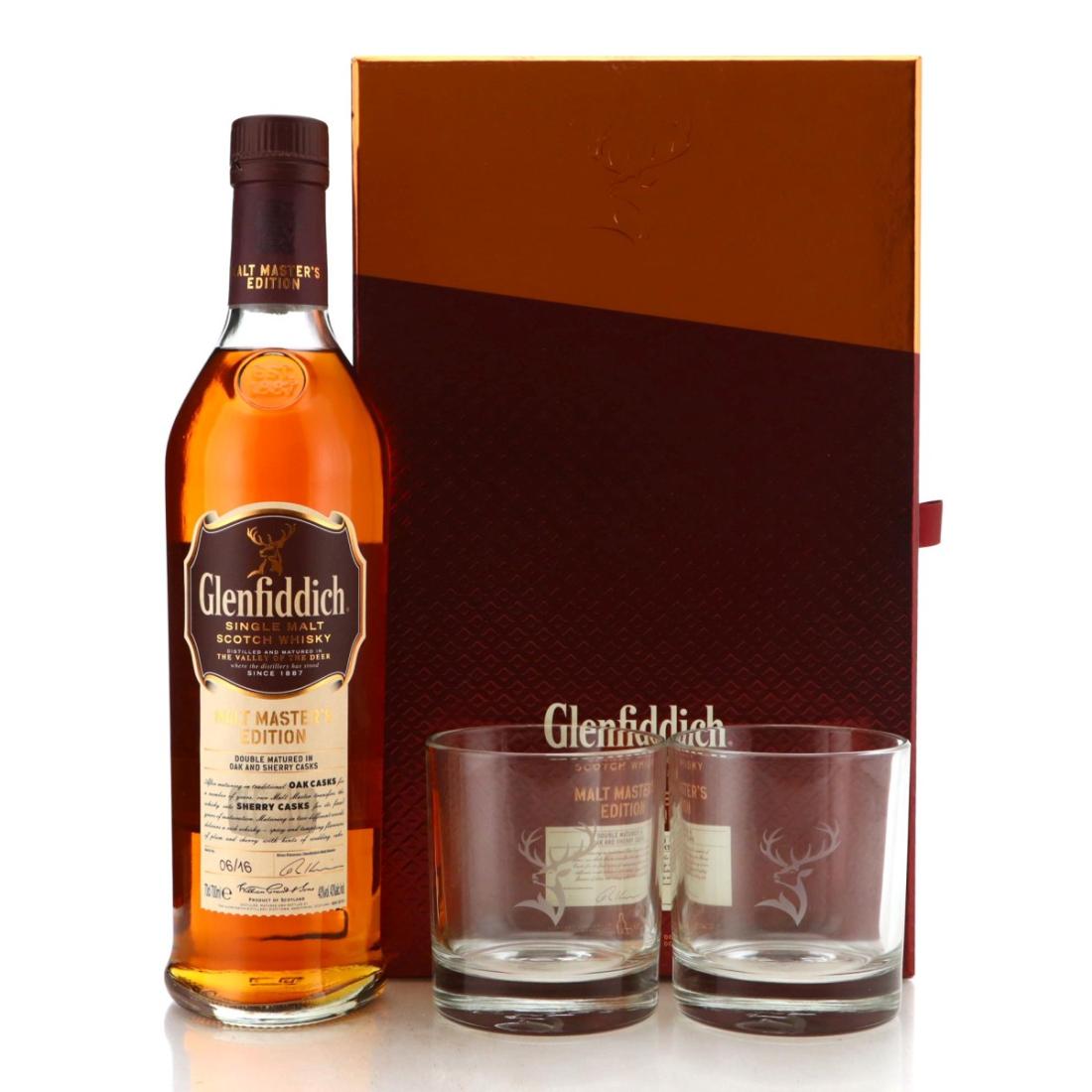 Glenfiddich Malt Masters Edition Batch 0616 Gift Pack With Glasses