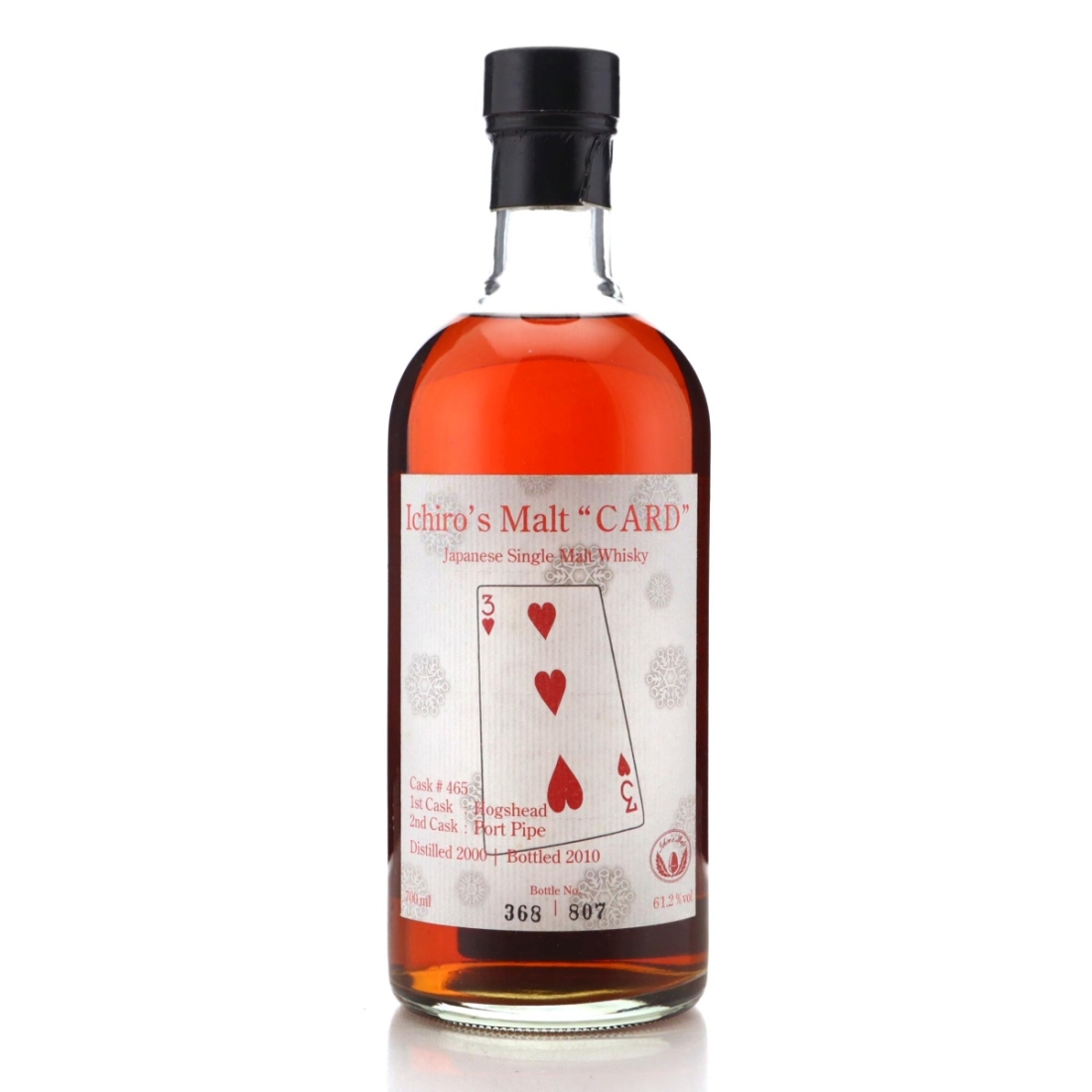 Image for Hanyu 2000 Ichiro's Malt Card Series - Three of Hearts
