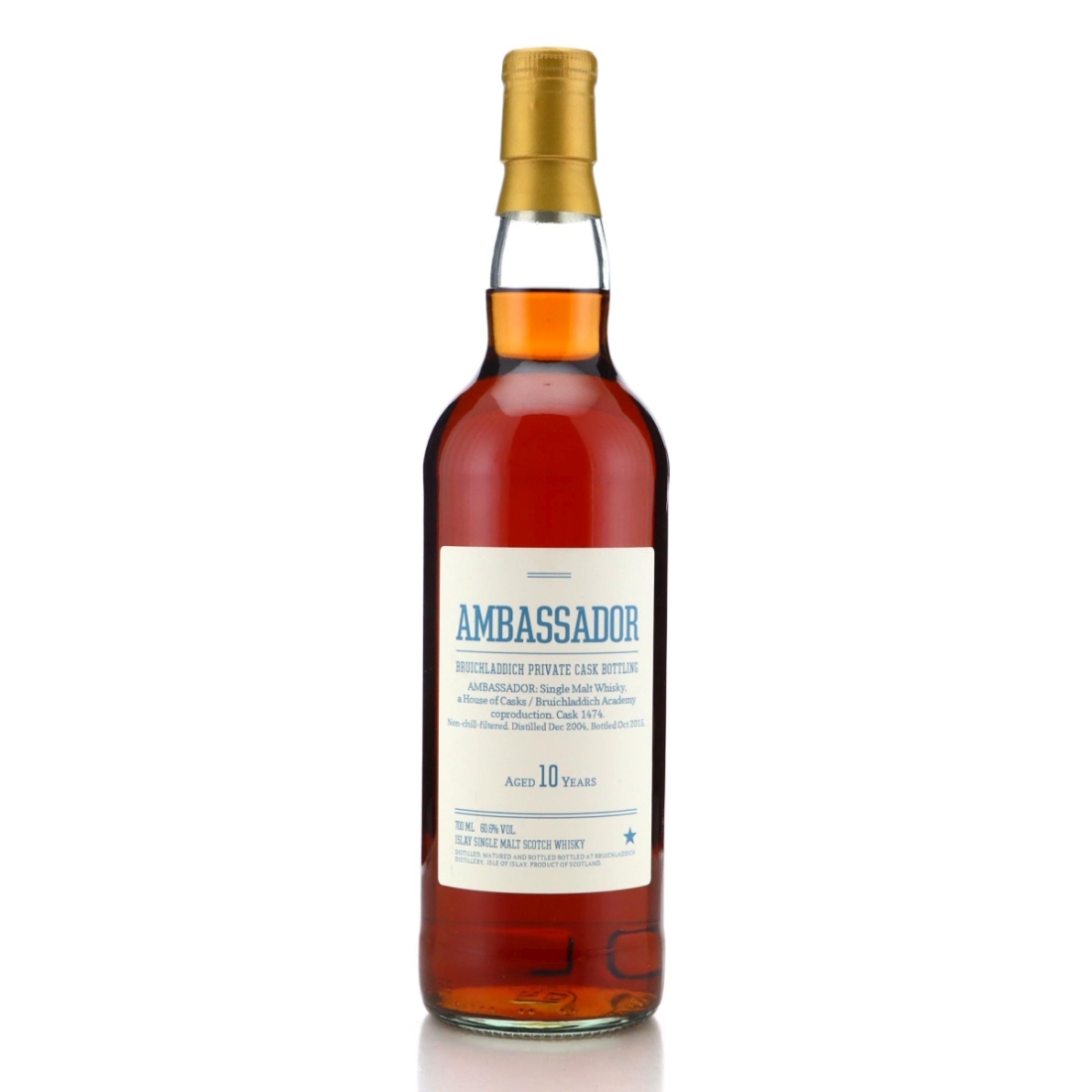 Image for Bruichladdich 2004 Private Cask 10 Year Old #1474 - Ambassador