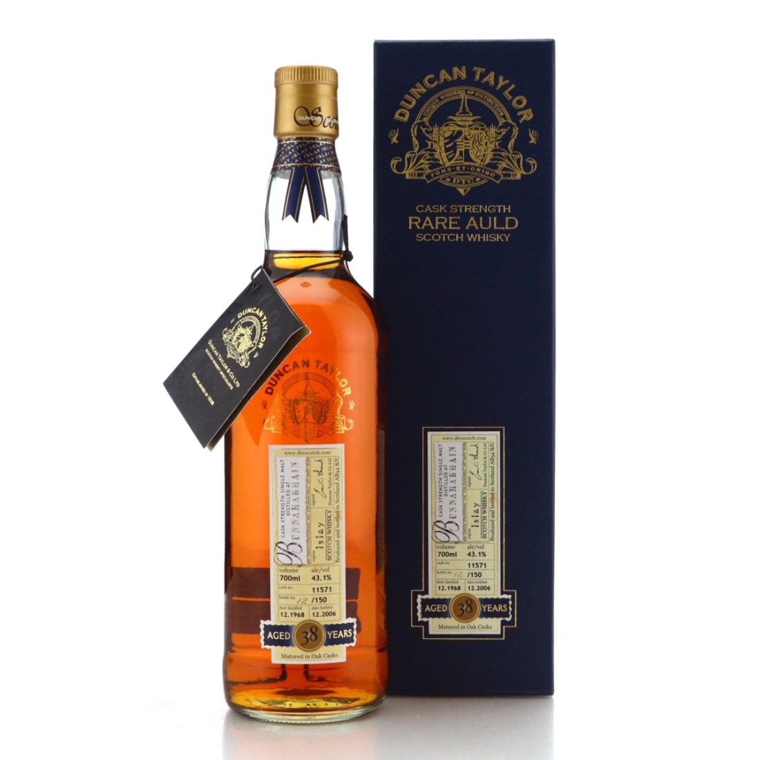 Image for Bunnahabhain 1968 Duncan Taylor 38 Year Old