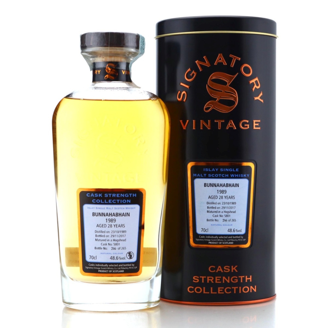 Image for Bunnahabhain 1989 Cask Strength Collection 28 Year Old