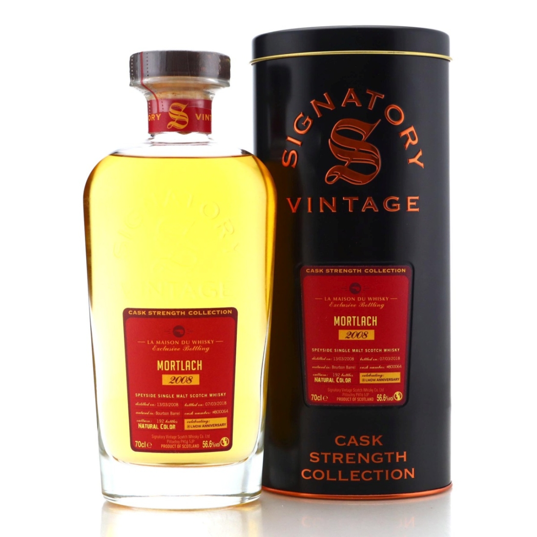 Image for Mortlach 2008 Cask Strength Collection 