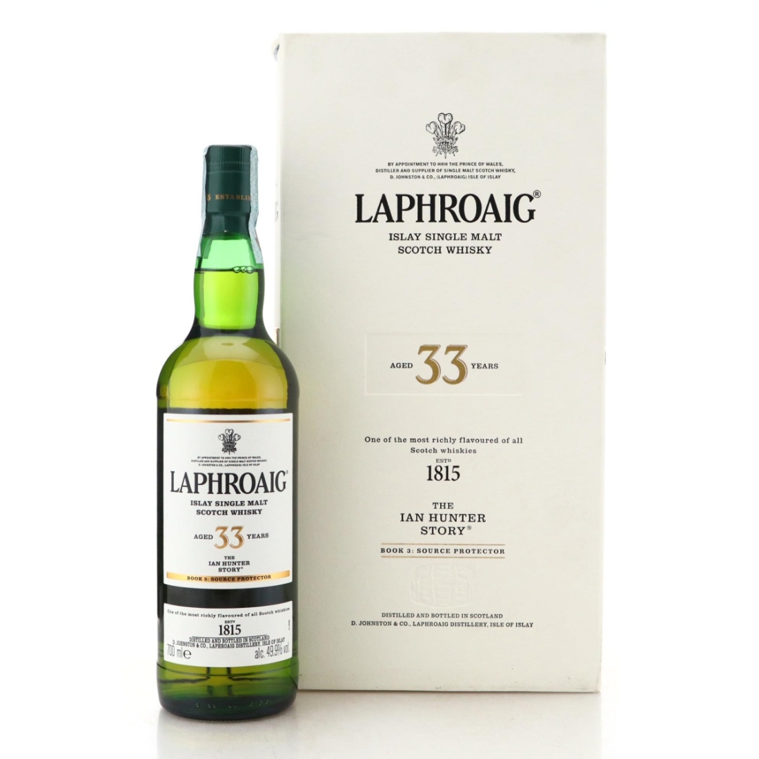 Image for Laphroaig 33 Year Old The Ian Hunter Story Book 3