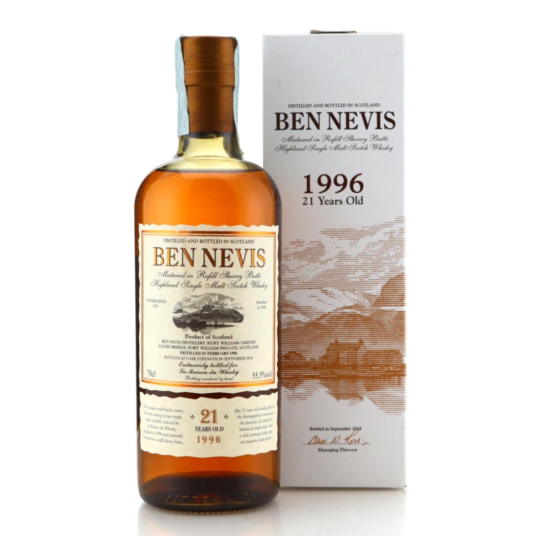 Image for Ben Nevis 1996 21 Year Old