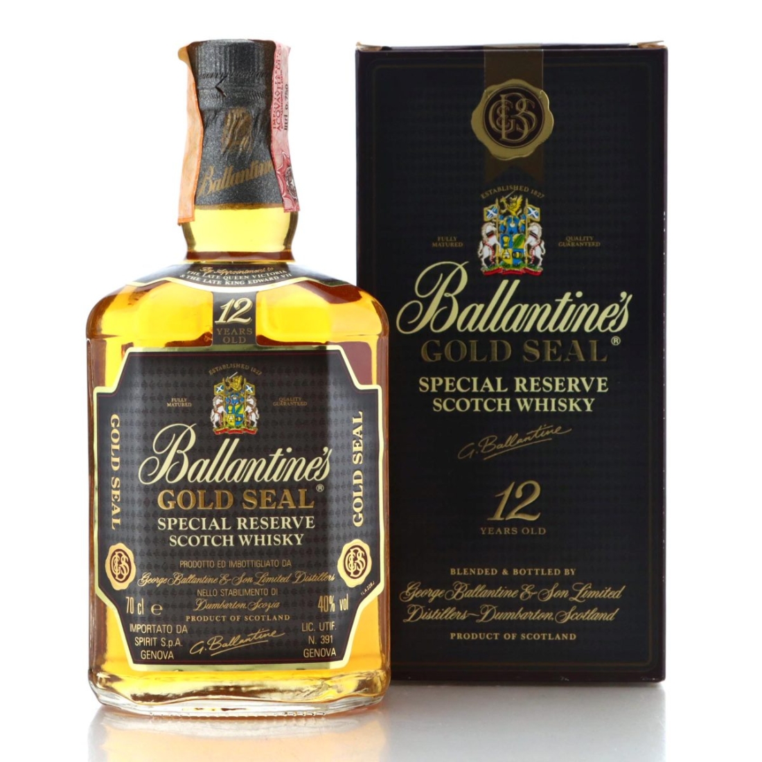 Image for Ballantine's 12 Year Old Gold Seal 