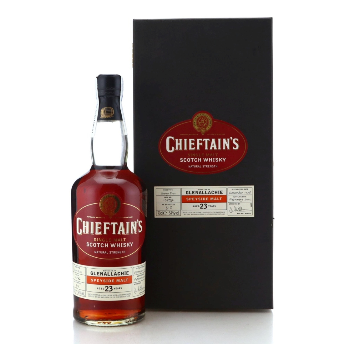 Image for Glenallachie 1978 Chieftain's 23 Year Old