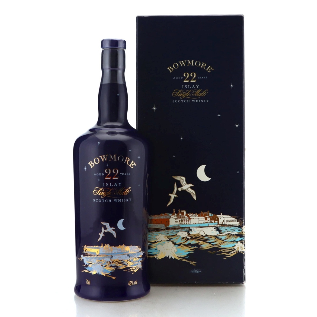 Image for Bowmore 22 Year Old - "The Gulls" Ceramic Decanter