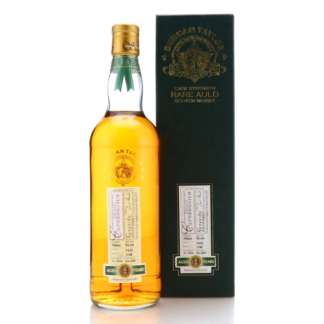 Image for Caperdonich 1972 Rare Auld 34 Year Old