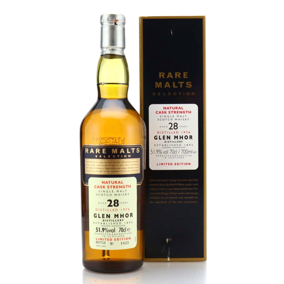 Image for Glen Mhor 1976 Rare Malts Selection 28 Year Old
