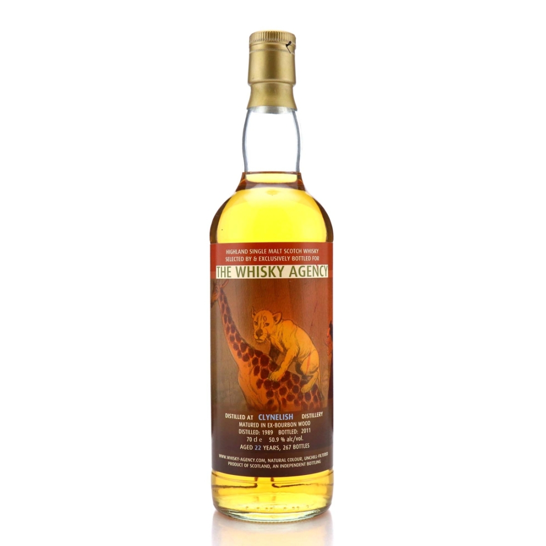 Image for Clynelish 1989 Whisky Agency 22 Year Old