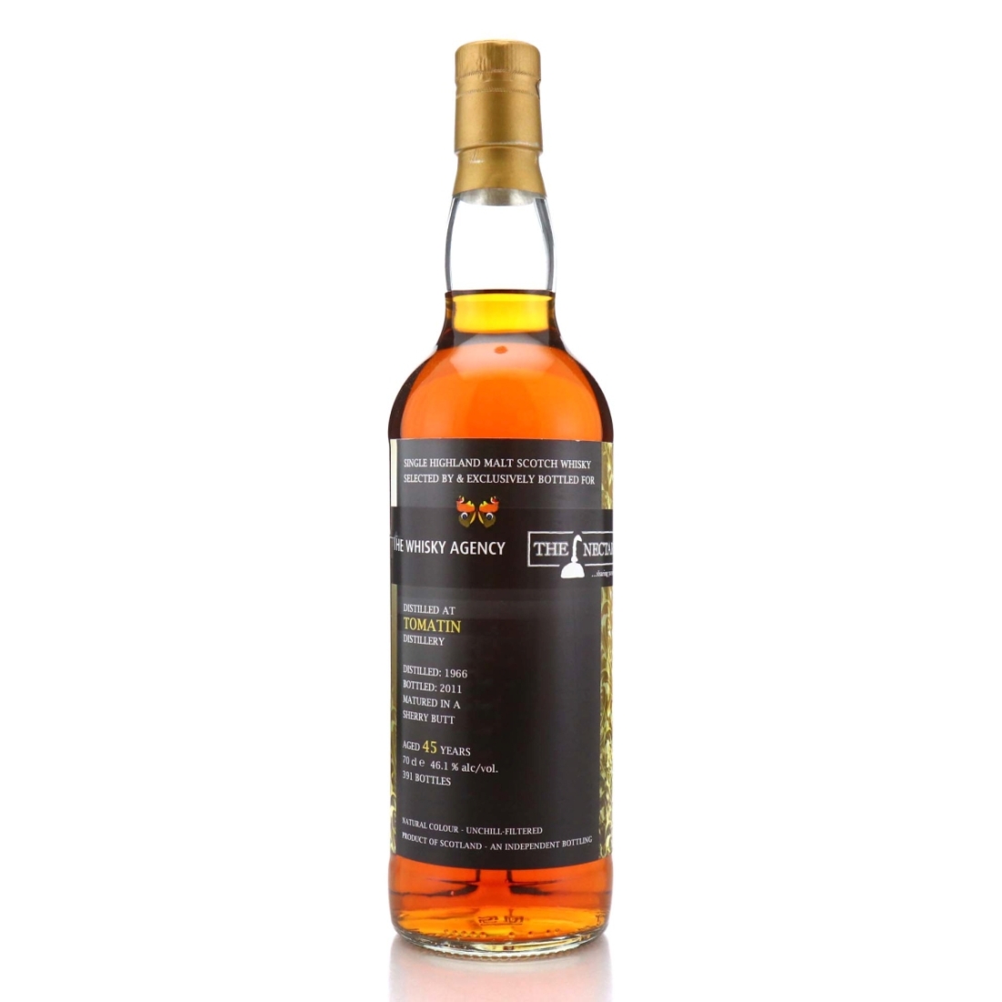 Image for Tomatin 1966 Whisky Agency 45 Year Old / The Nectar