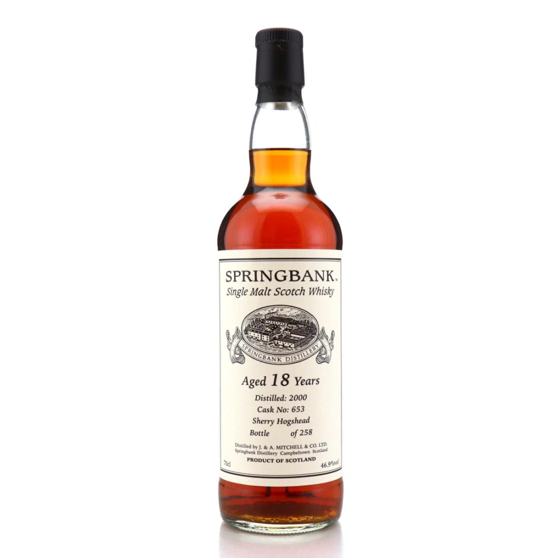 Springbank 2000 Single Cask 18