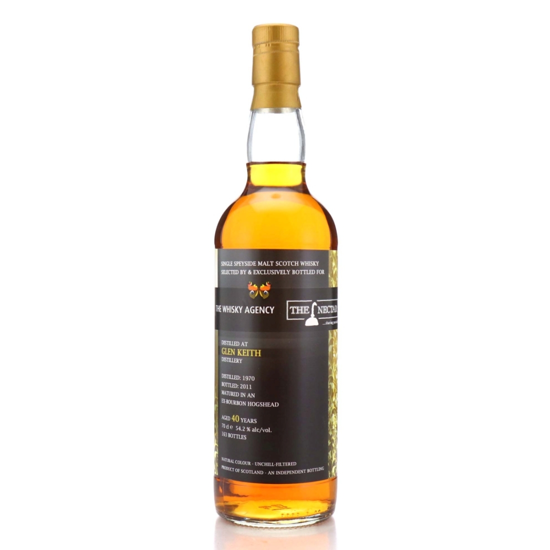 Image for Glen Keith 1970 Whisky Agency 40 Year Old / The Nectar