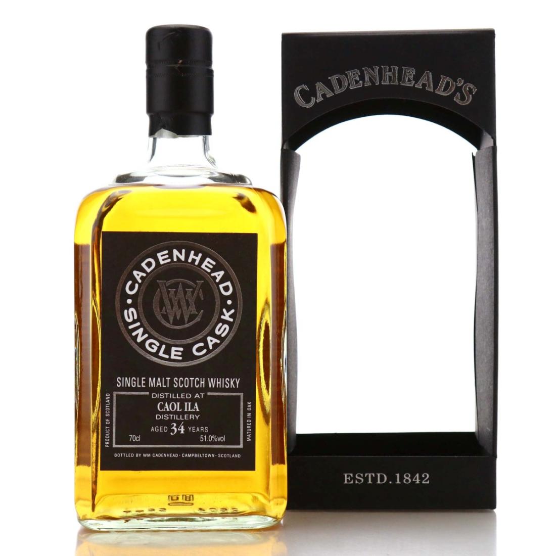 Caol Ila 1984 Cadenhead Single Cask 34
