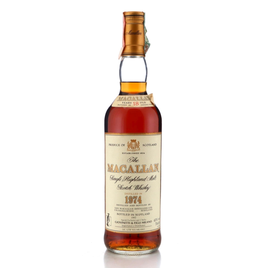 Image for Macallan 1974 18 Year Old