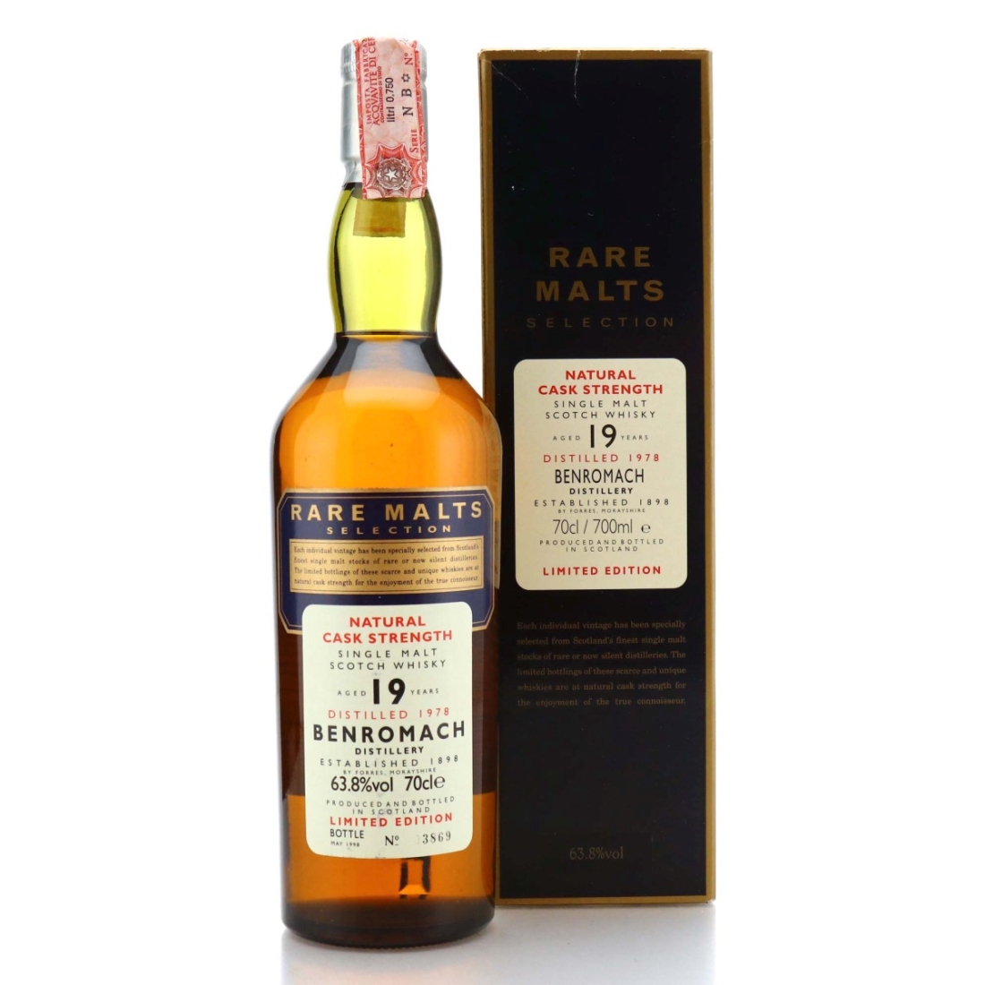 Image for Benromach 1978 Rare Malts Selection 19 Year Old