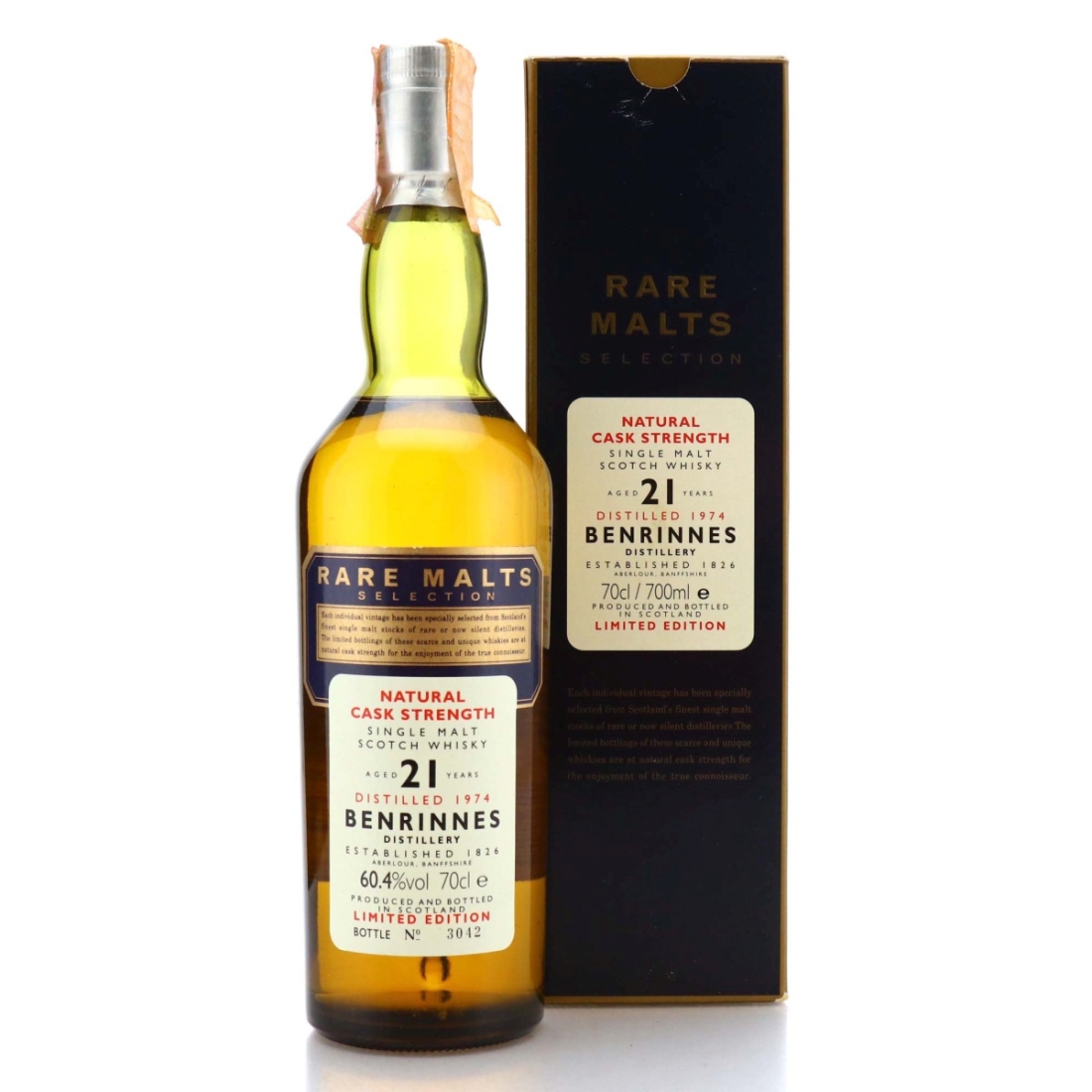 Image for Benrinnes 1974 Rare Malts Selection 21 Year Old