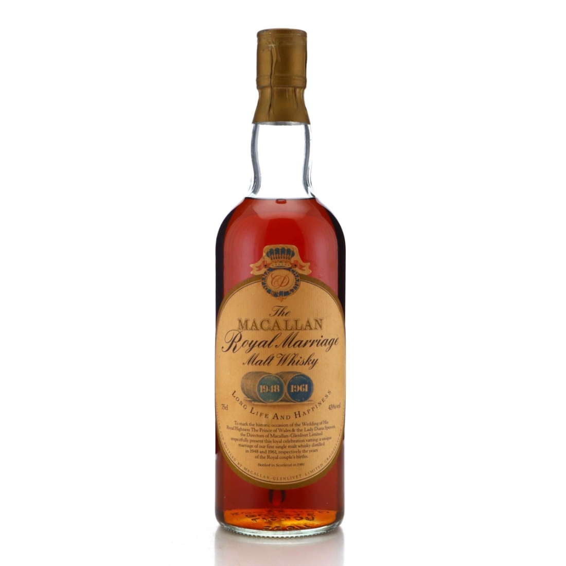 Image for Macallan 1948/1961 Royal Marriage