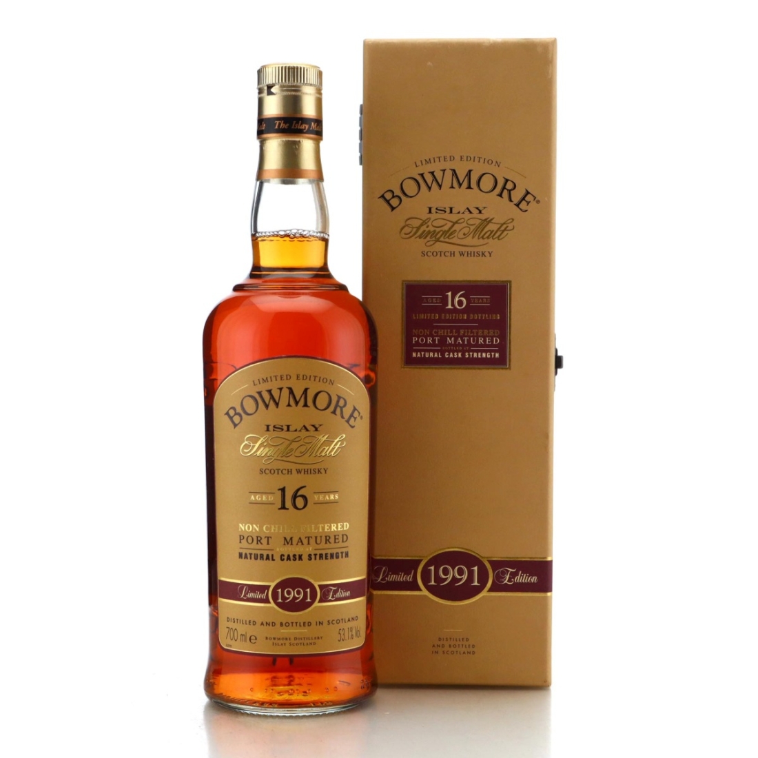 Image for Bowmore 1991 Port Matured 16 Year Old