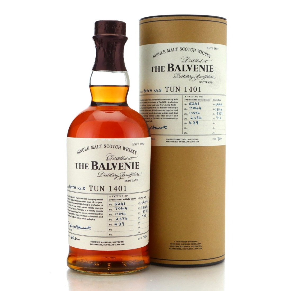 Image for Balvenie Tun 1401 Batch No.5