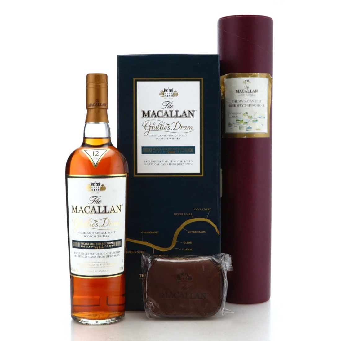 Image for Macallan Ghillie's Dram 12 Year Old - with Fishing Flies