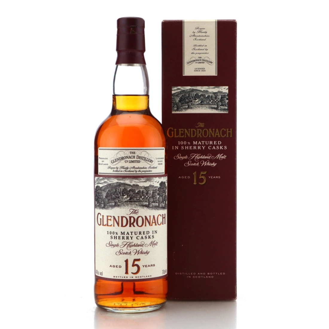 Image for Glendronach 15 Year Old 100% Matured in Sherry Casks
